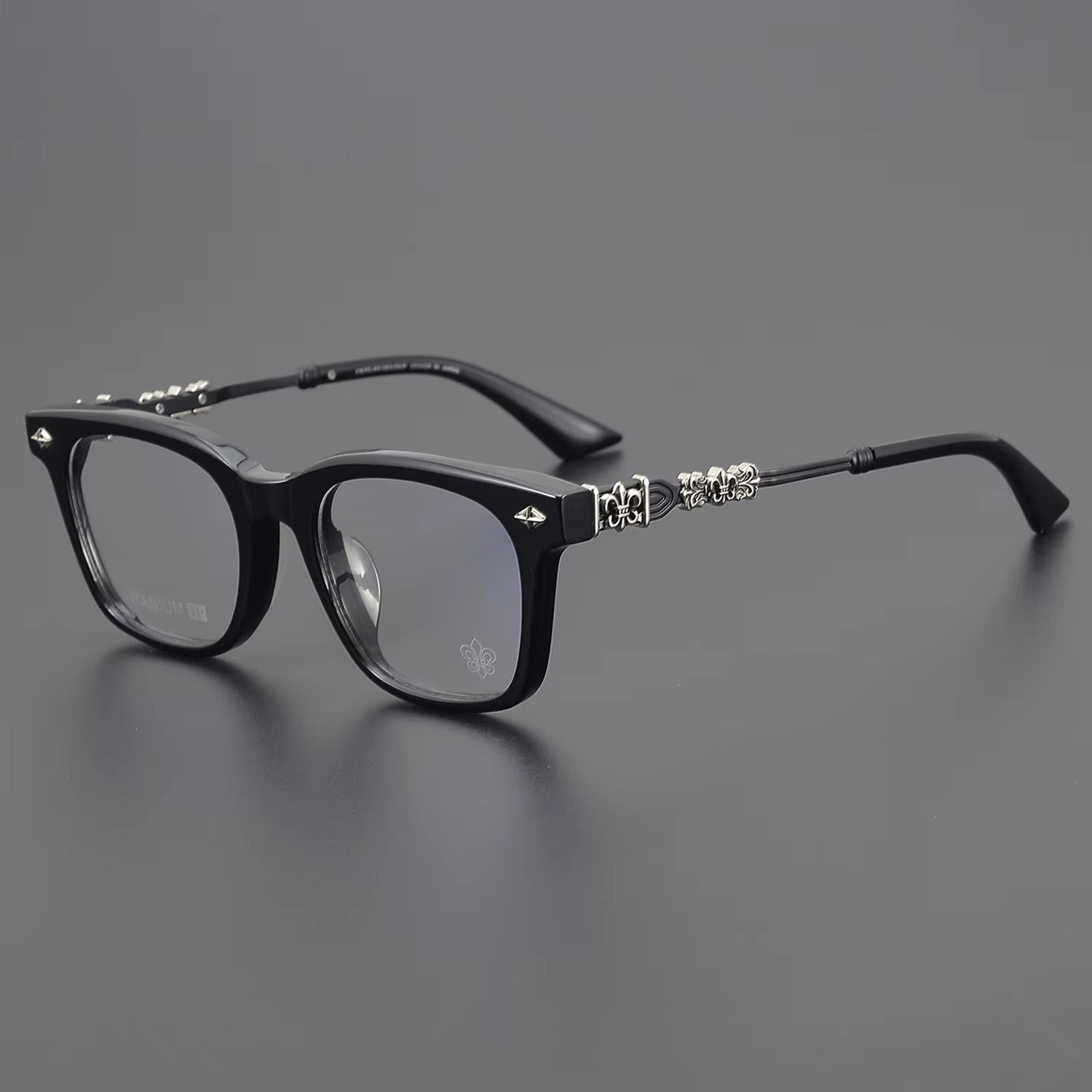 Luxury Vintage Square Frame Eyeglasses for Men & Women
