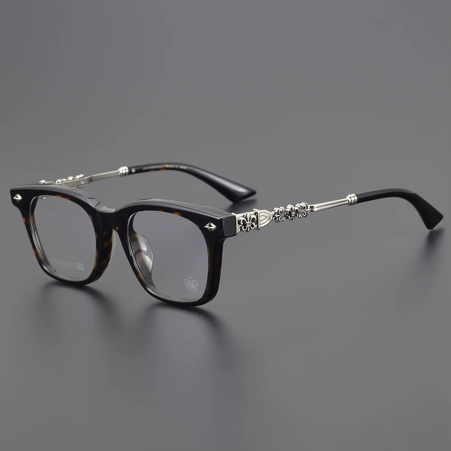 Luxury Vintage Square Frame Eyeglasses for Men & Women