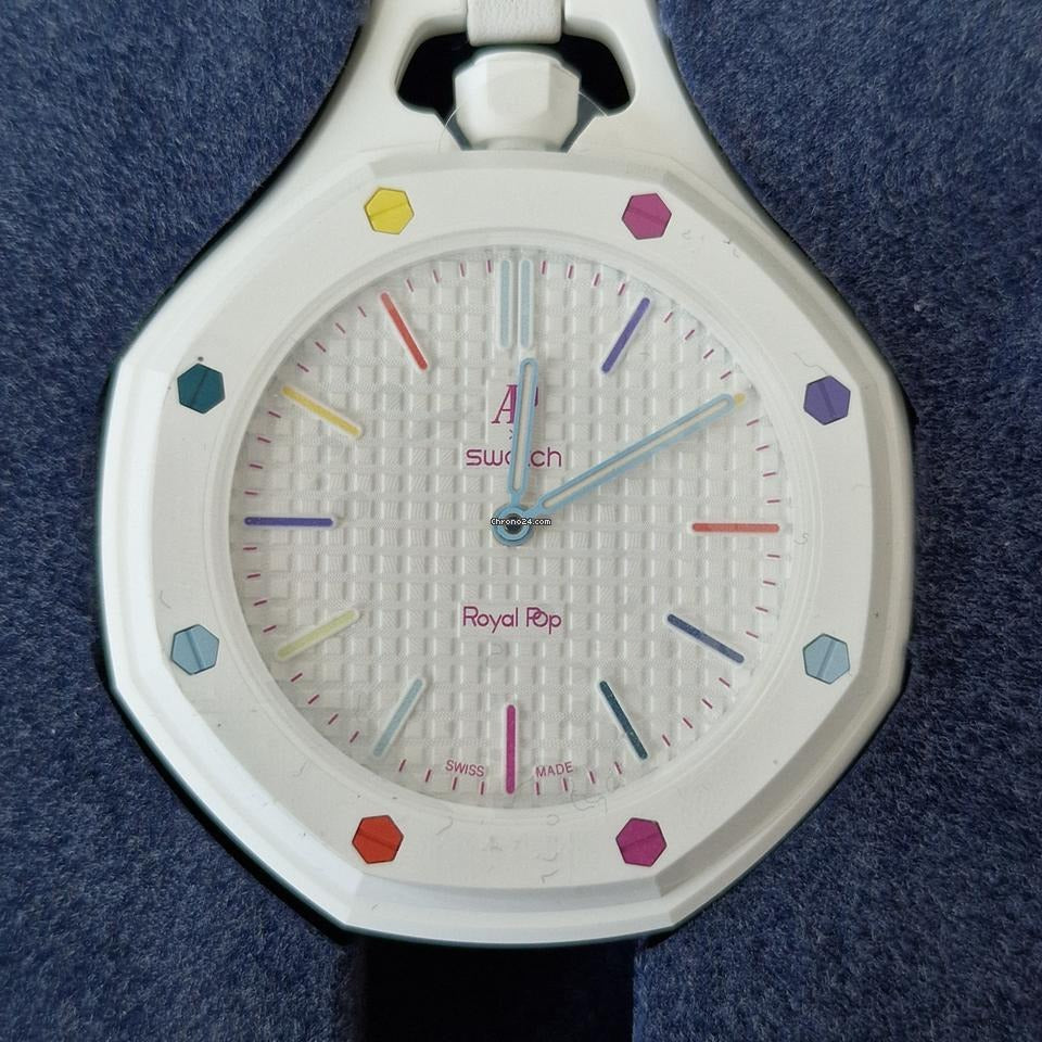Luxury Style Octagonal Analog Watch – Vibrant Multi-Color Premium Wrist Watch for Men & Women