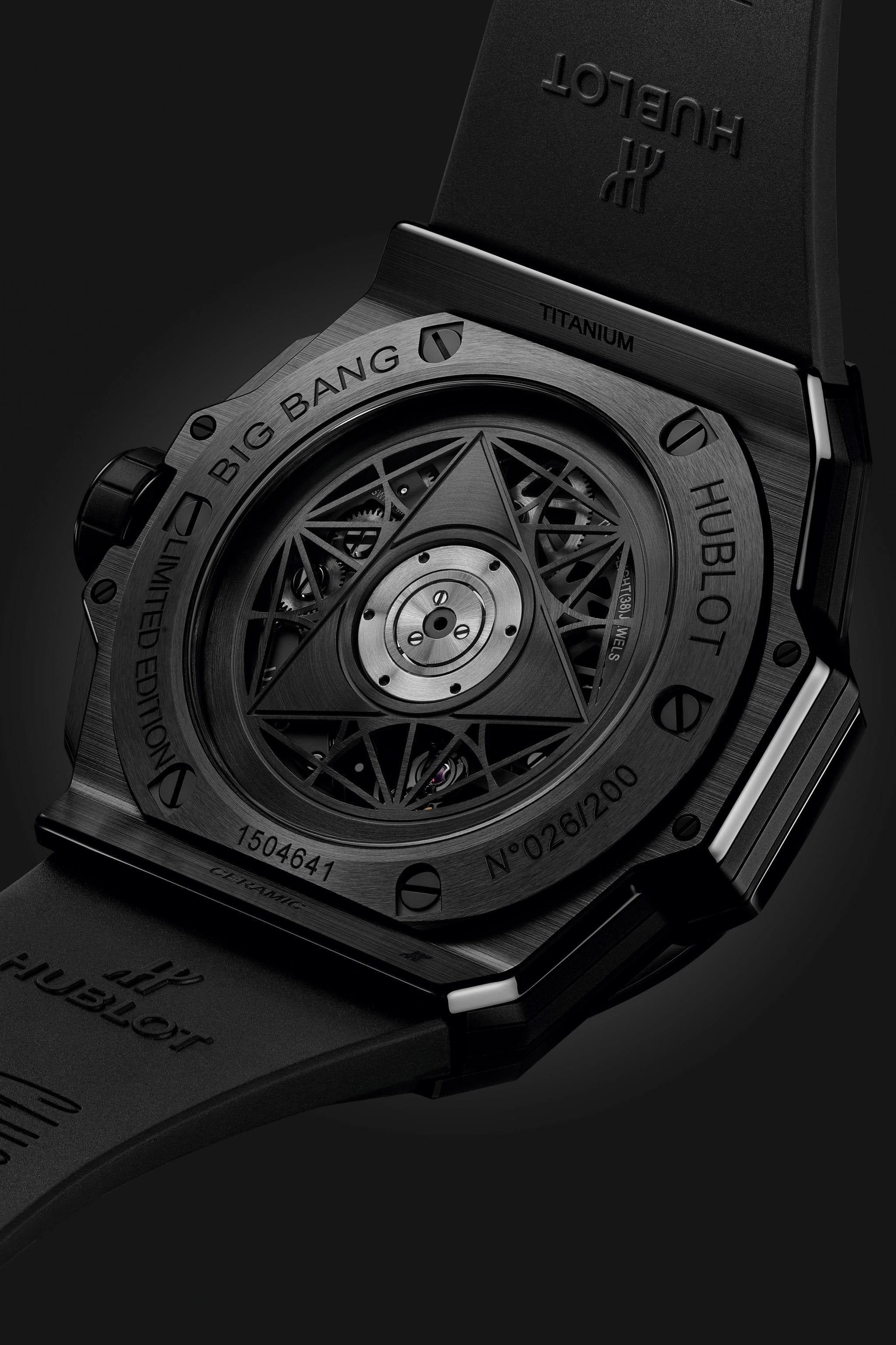 Luxury Inspired Watch Sang Bleu All Black Edition Bold & Stylish Timepiece