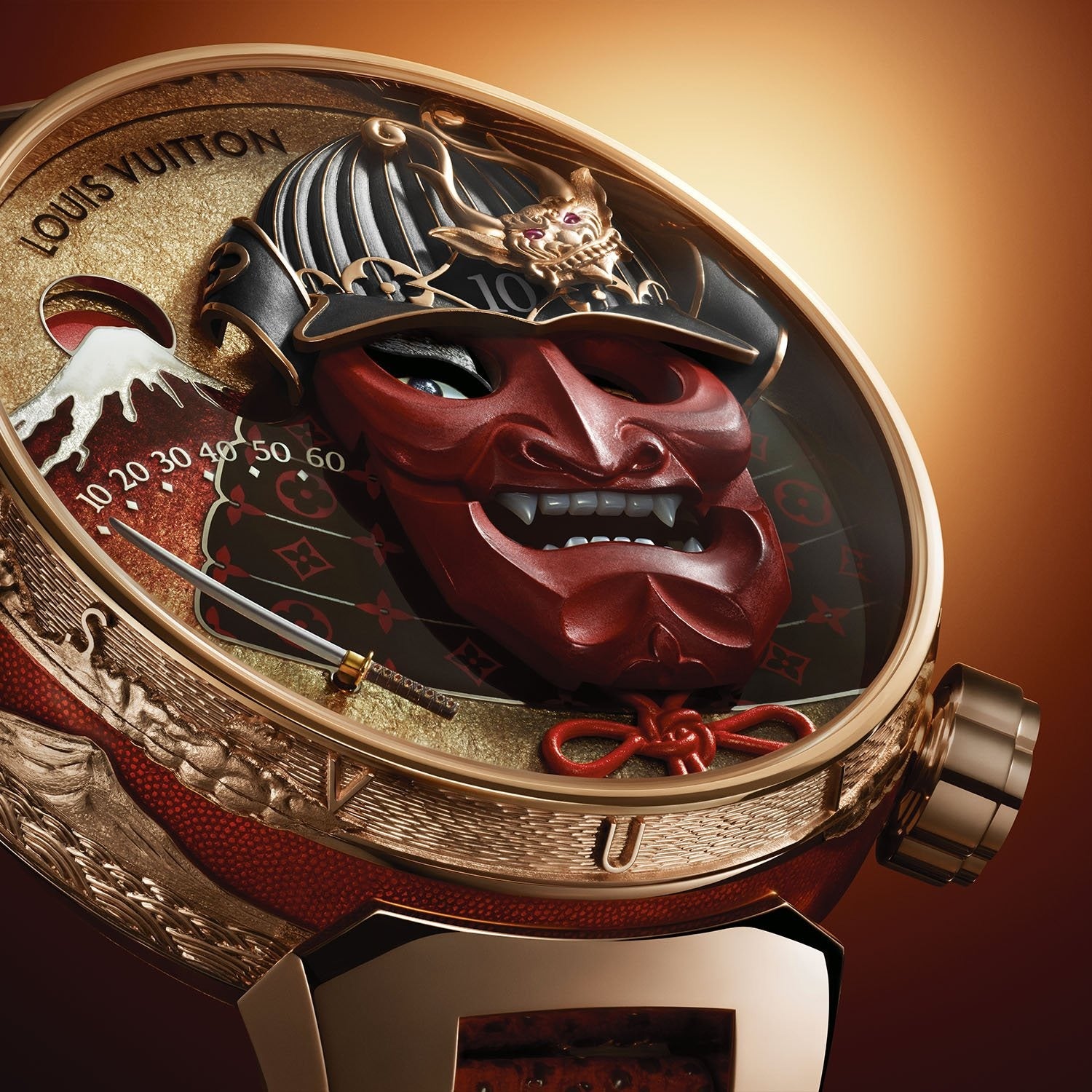 Bushido Samurai Automata Luxury Watch – Limited Edition Artistic Timepiece