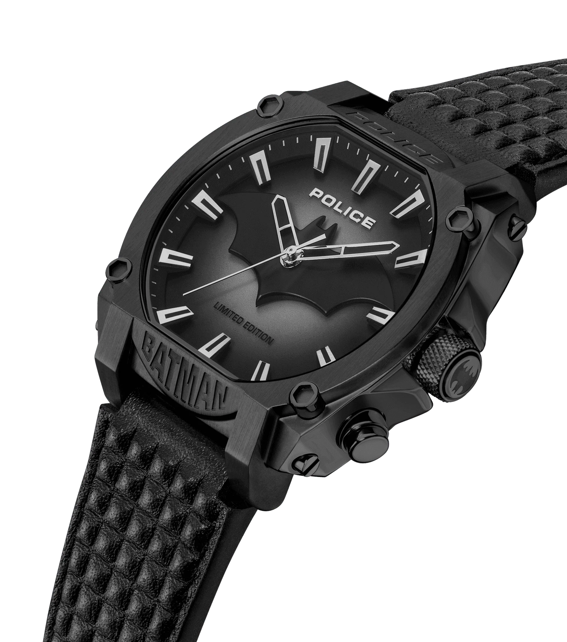 Batman Inspired Watch by Police Bold Luxury Men’s Edition