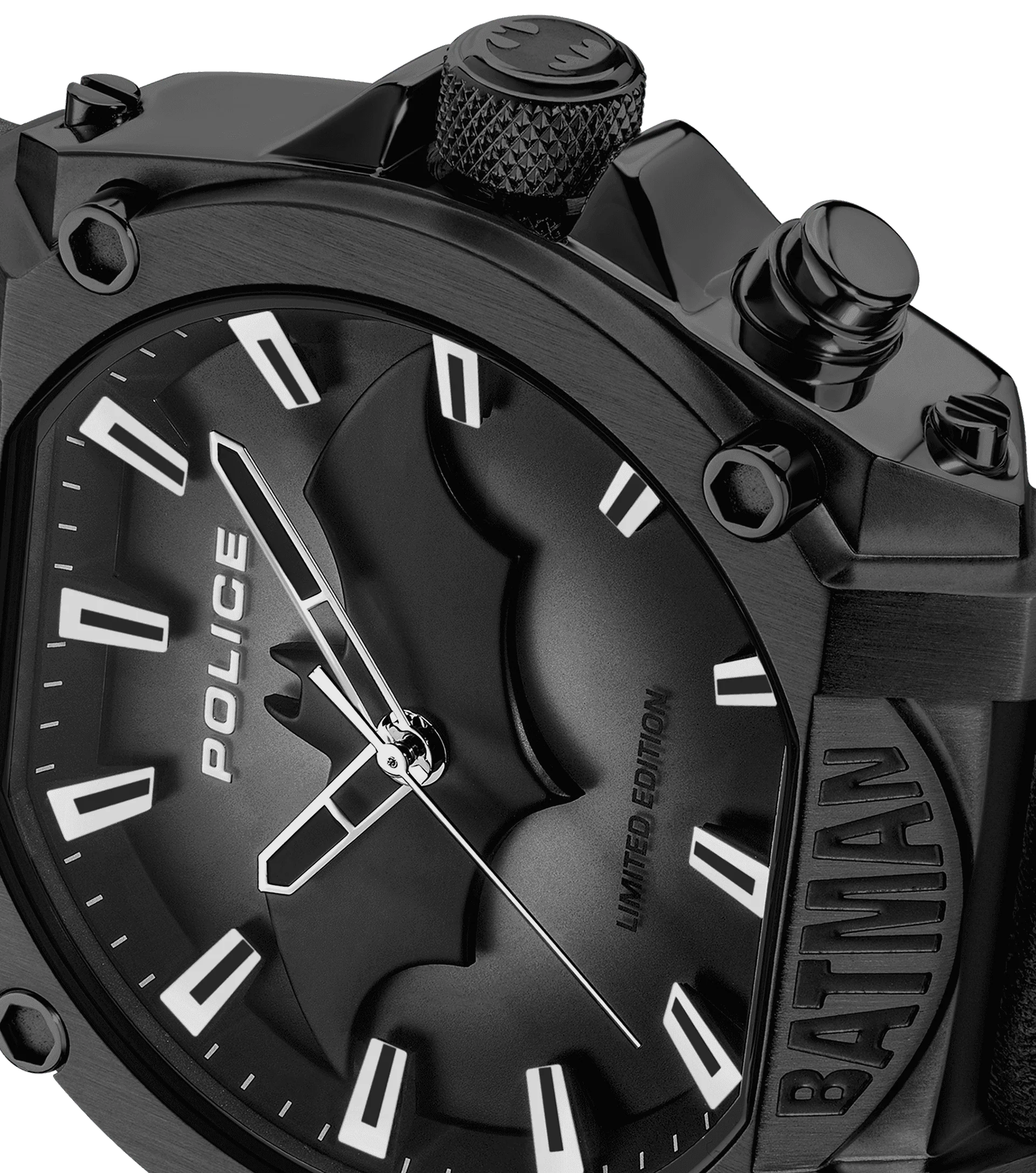 Batman Inspired Watch by Police Bold Luxury Men’s Edition