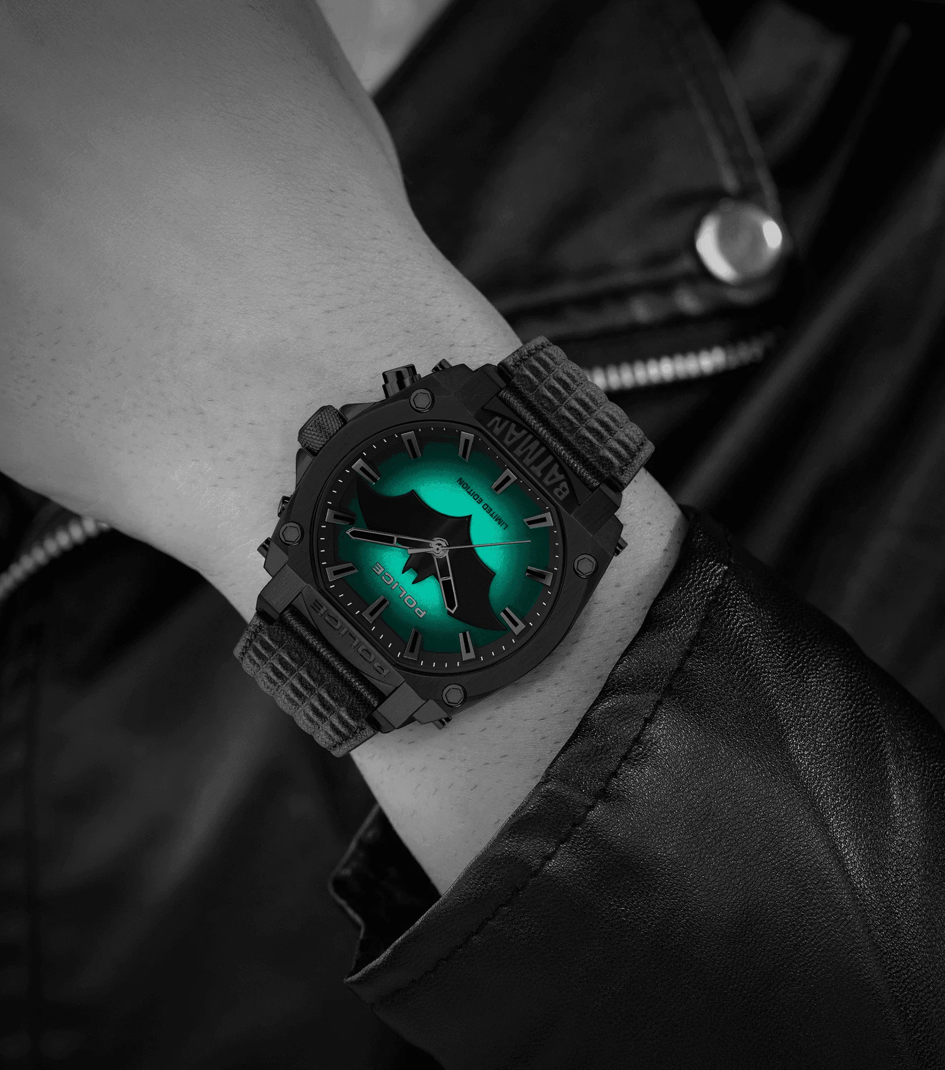 Batman Inspired Watch by Police Bold Luxury Men’s Edition