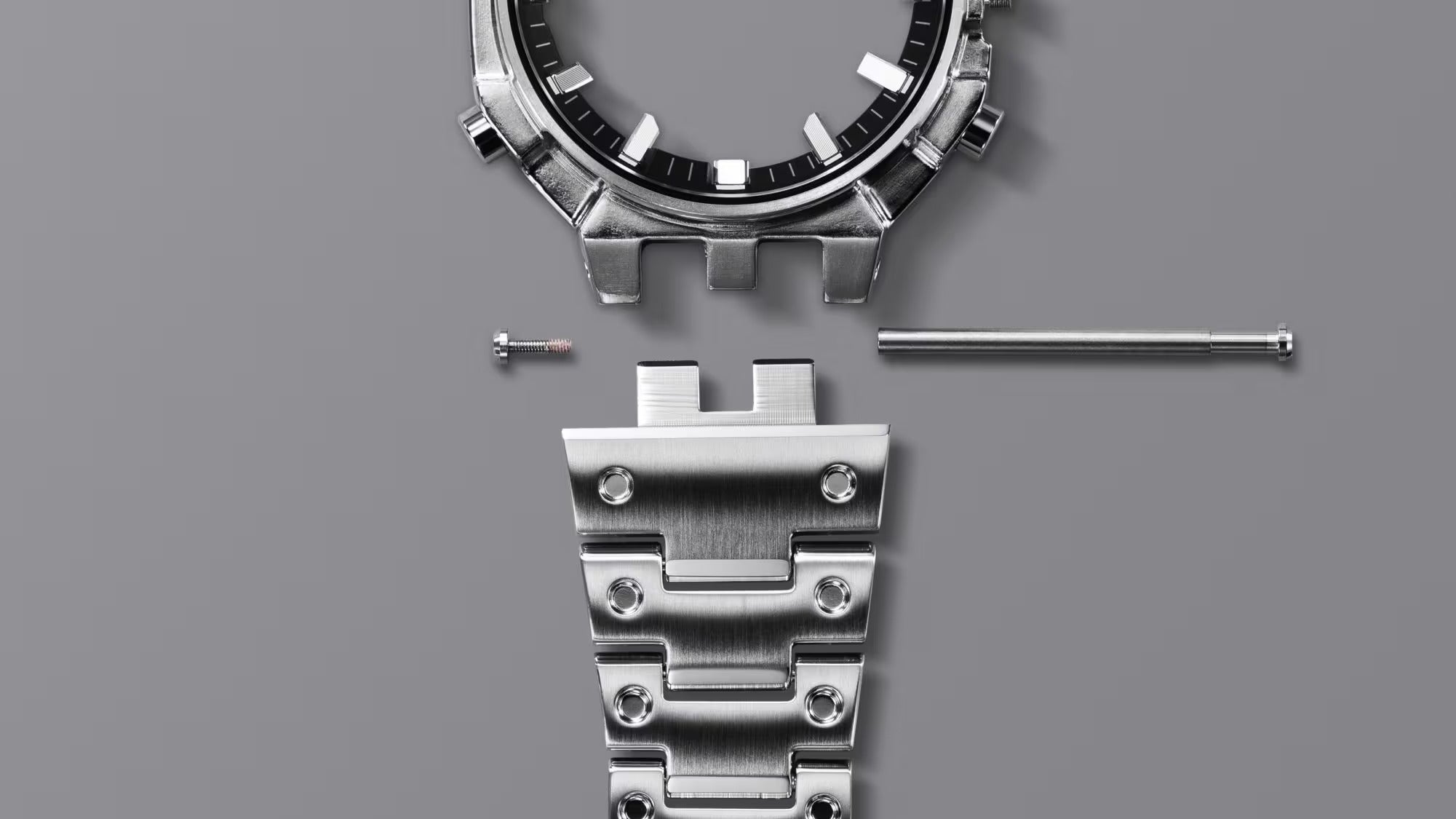 G-Shock Style Premium Metal Watch for Men Luxury Steel Analog Watch Waterproof Sports Watch India