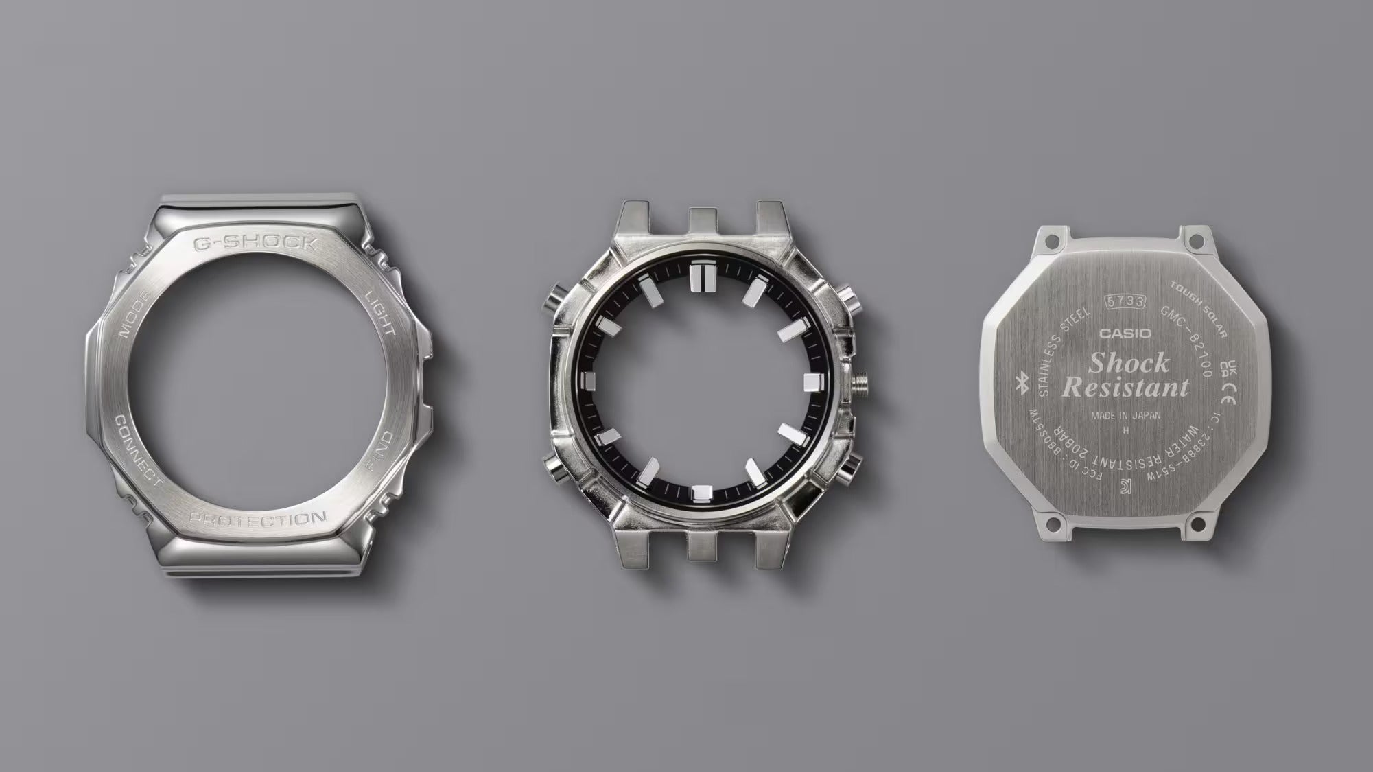 G-Shock Style Premium Metal Watch for Men Luxury Steel Analog Watch Waterproof Sports Watch India
